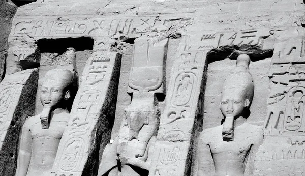 Abu Simbel 2008 Los Templos Abu Simbel Son Dos Grandes — Foto de Stock