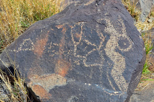 Monumento Nacional Petroglyph Protege Dos Maiores Locais Petroglicínicos América Norte — Fotografia de Stock