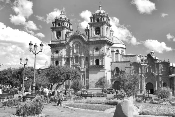 Cusco Perou Nov Iglesia Compana Jesus Eglise Jésuite Novembre 2008 — Photo