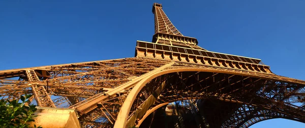 Париж Франция Октября 2013 Закрытие Эйфелевой Башни Tour Eiffel Октября — стоковое фото