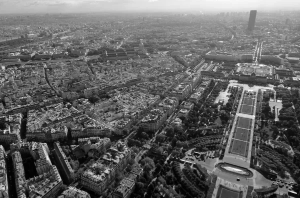Paris França Out Vista Panorâmica Torre Eiffel Dos Jardins Trocadero — Fotografia de Stock