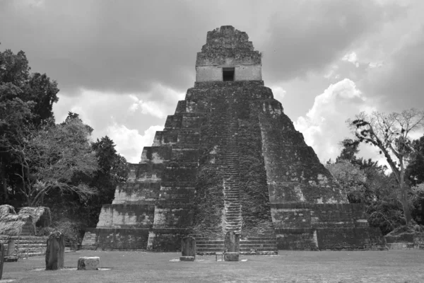 Tikal Guatemala Μαΐου 2016 Αρχαιολογικός Χώρος Του Προ Κολομβιανού Πολιτισμού — Φωτογραφία Αρχείου