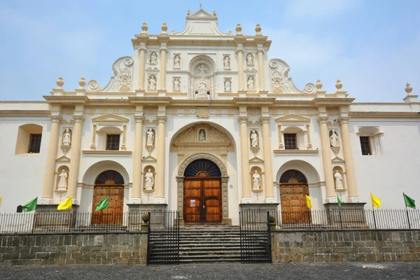 Antigua Guatemala Maj 2016 Kościół San Francisco Grande Antigui Gwatemala — Zdjęcie stockowe