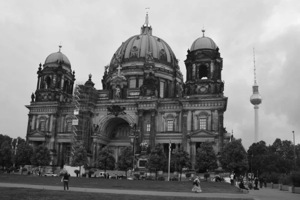 Berlin Németország Berlin Katedrális Német Berliner Dom Evangélikus Legfelsőbb Plébánia — Stock Fotó