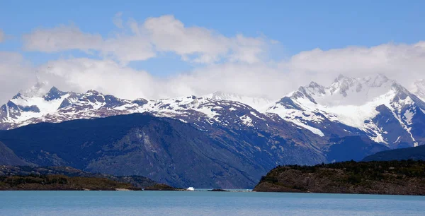 Lago Argentino Lago Provincia Patagónica Santa Cruz Argentina Lago Encuentra —  Fotos de Stock