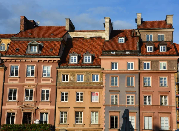 Warsaw Poland Warsaw Old Town Oldest Part Capital City One — Stock Photo, Image