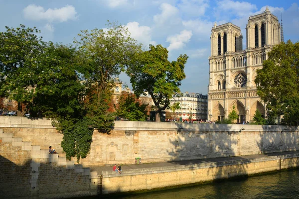 Notre Dame Paris Ban — Stock Fotó