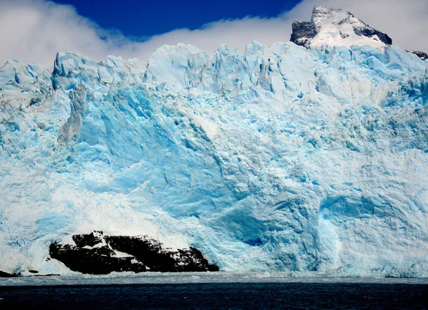 Perito Moreno Glacier 아르헨티나 산타크루스 글레이셔 공원에 빙하이다 아르헨티나 파타고니아에서 — 스톡 사진