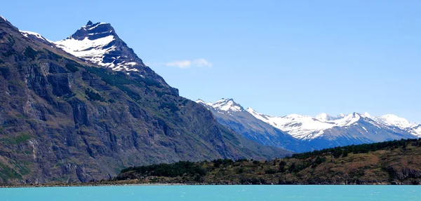 Lago Argentino Lake Patagonian Province Santa Cruz Argentina Lake Lies — Stock Photo, Image