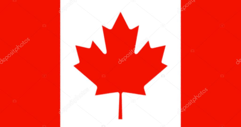 Flag of Canada background texture