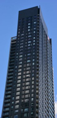 MONTREAL QUEBEC CANADA 10 17: Tour des Canadian is a condominium skyscraper complex in construction and is named from the Montreal Canadian ens hockey team