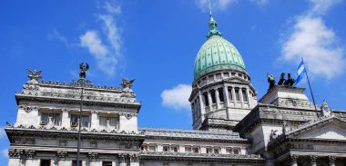 Buenos Aires Arjantin 25 Kasım 2011: Arjantin Kongresi (İspanyolca: Congreso de la Nacion Argentina) Arjantin hükümetinin yasama organı.. 