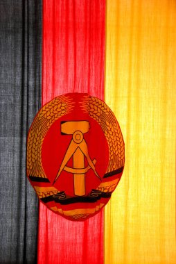 GDR bayrak arkaplan dokusu