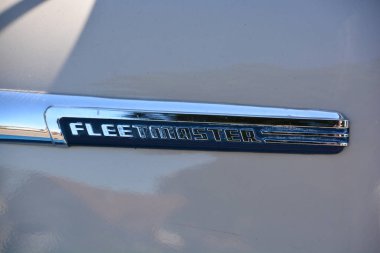 Victoria Bc Canada 24 Haziran 2015: Chevrolet Fleetmaster 1946, 1947 ve 1948 model yılları için ABD 'de üretilen otomobil.