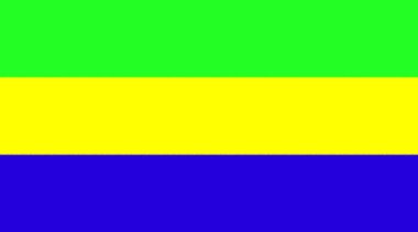 Gabon, bayrak arkaplan dokusu