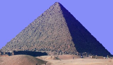 CAIRO EGYPT 11 22 10:  Great Pyramid of Giza also known as the Pyramid of Khufu or the Pyramid of Cheops is the oldest and largest of the three pyramids in the Giza pyramid 