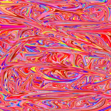 Kırmızı mor turuncu, pürüzsüz, psikedelik spiral fraktal arka plan.