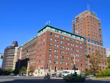 New York NY ABD 10: 15 2013: Mount Sinai St. Lukes, şefkat ve duyarlılığıyla bilinen bir mahalle hastanesi içinde istisnai klinik bakım ve araştırma sunuyoruz.. 