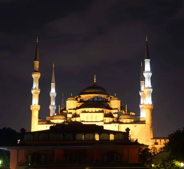 Istanbul Turket Octobre 2013 Mosquée Sultan Ahmed Mosquée Bleue Sur — Photo
