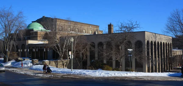 Montreal Quebec Canada Die Gemeinde Shaar Hashomayim Ist Eine Orthodoxe — Stockfoto