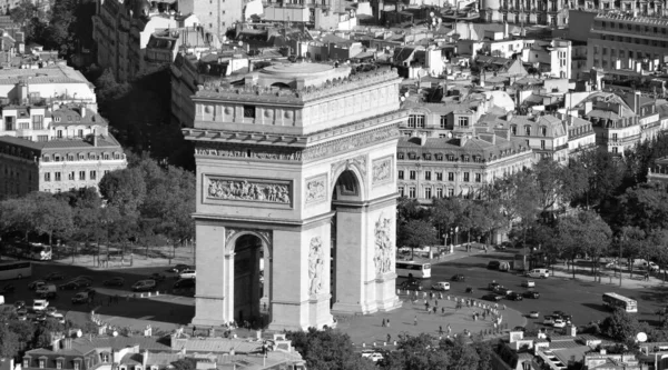 Paris França Outubro 2013 Arco Triunfal Etoile Arco Triunfo Monumento — Fotografia de Stock