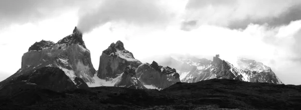 Parque Nacional Torres Del Paine Parque Nacional Que Comprende Montañas — Foto de Stock