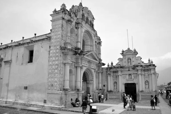 Antigua Guatemala May 2016 Iglesia Merced Antigua Guatemala Іконічна Церква — стокове фото