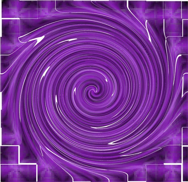 Fundo Abstrato Com Uma Espiral Brilhante — Fotografia de Stock