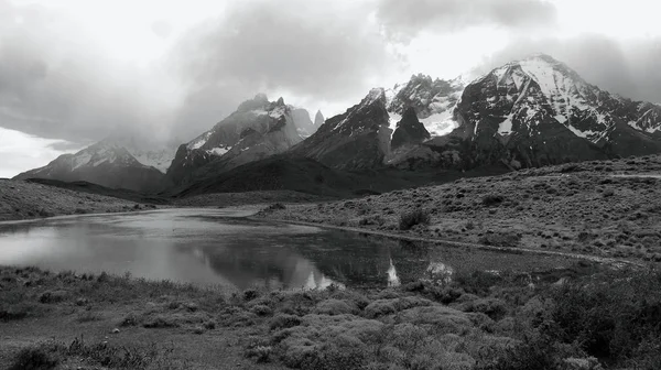 Torres Del Paine Nationalpark Ist Ein Nationalpark Der Berge Gletscher — Stockfoto