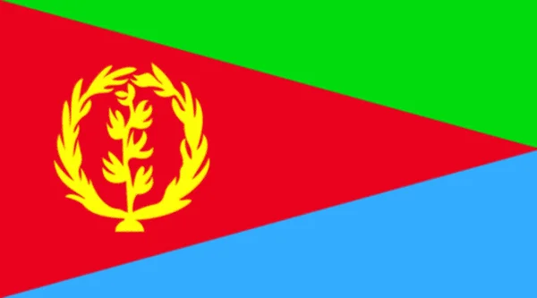 Flag Eritrea Background Texture — Stock Photo, Image