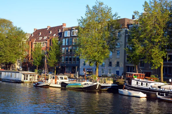 Amsterdam Notícias Outubro 2015 Canal Amsterdã Foi Chamado Veneza Norte — Fotografia de Stock