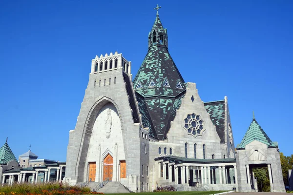 Trois Rivieres Quebec Canada Basilikan Notre Dame Cap Viktig Katolsk — Stockfoto