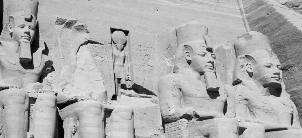 Abu Simbel 2008 Templos Abu Simbel São Dois Templos Rochosos — Fotografia de Stock