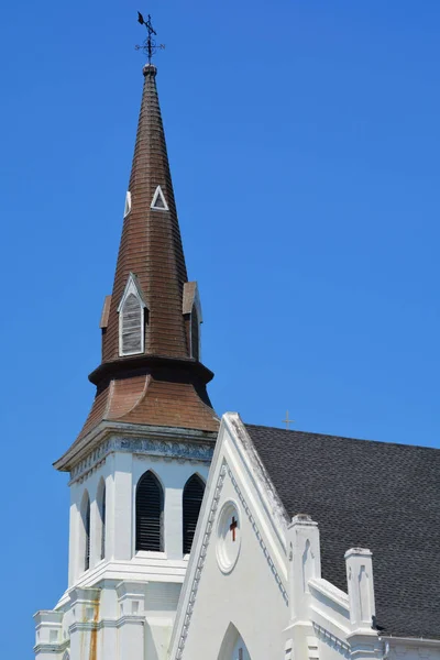 Charleston Usa Emanuel African Methodist Episcopal Church Charleston Найстаріша Африканська — стокове фото