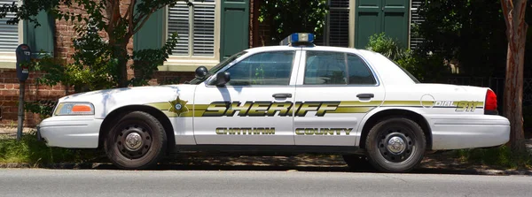 Savvanah Georgia June 2016 Car Savannah Chatham Metropolitan Police Department — kuvapankkivalokuva