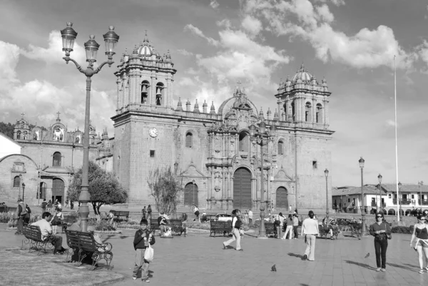 Cusco Peru Kasım Santo Domingo Katedrali Roma Katolik Başpiskoposluğu Nun — Stok fotoğraf