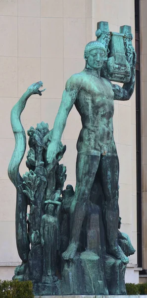 Staty Kung Den Andre Kejsaren Staden Mosko — Stockfoto