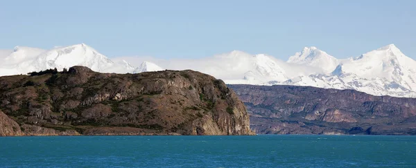 Lago Argentino Jezero Patagonské Provincii Santa Cruz Argentině Jezero Leží — Stock fotografie