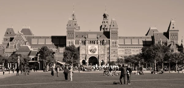 Amsterdam Netherlands 2015 Rijksmuseum Национальный Музей Нидерландов Посвященный Искусству Истории — стоковое фото