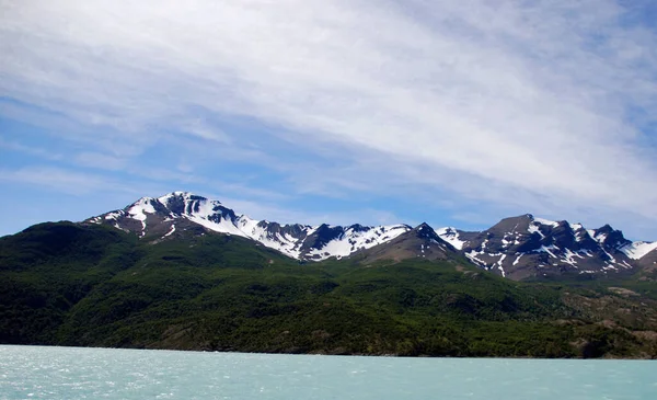 Lago Argentino Озеро Патагонській Провінції Санта Крус Аргентина Озеро Знаходиться — стокове фото