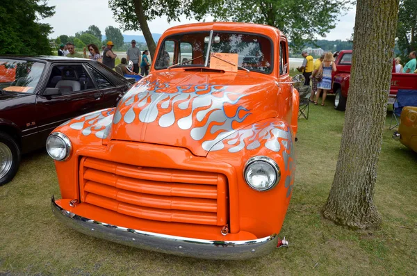 Granby Quebec Καναδα Ιουλιου 2013 Παλιό Ιστορικό Αυτοκίνητο Έκθεση Αυτοκινήτων — Φωτογραφία Αρχείου