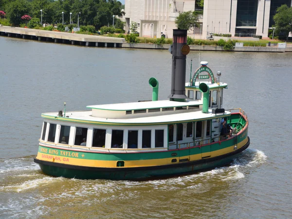 Savannah Georgia Eua Junho 2016 Frota Savannah Belles Ferry Inclui — Fotografia de Stock