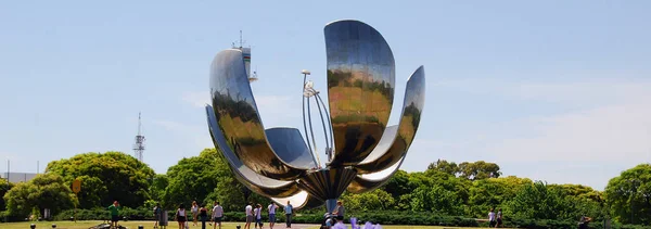 Buenos Aires Argentina Nov Floralis Generica Sculpture Made Steel Aluminum — Stock Photo, Image