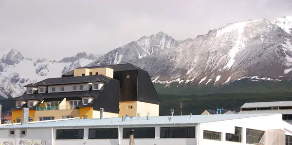 Ushuaia Argentina Ushuaia Είναι Πρωτεύουσα Της Tierra Del Fuego Antartida — Φωτογραφία Αρχείου