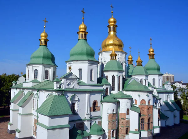 Kiev Ukraine Katedra Zofii Kijowie Jest Zabytkiem Architektury Rusi Kijowskiej — Zdjęcie stockowe