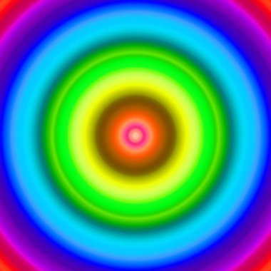 Şekerleme renklerinde daireleri olan renksiz pikselli desen