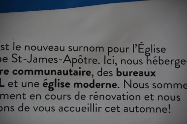 Metin arkaplanlı bilgi kartı