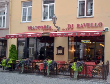 VILNIUS LITHUANIA 13 EYLÜL 2015: Picerija 