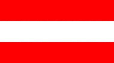 Avusturya arkaplan dokusu bayrağı