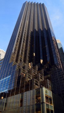 Manhattan, New York manzaralı.